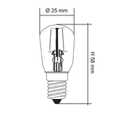 SAL Lighting LED Globes LED Filament Pilot Lamp E14 Lights-For-You LP25F830E14